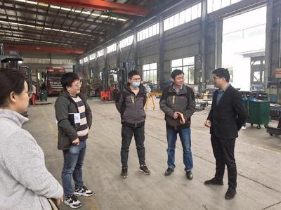 深入企業(yè)一線，共促技術發(fā)展——瑤海社區(qū)開展重點企業(yè)走訪交流活動